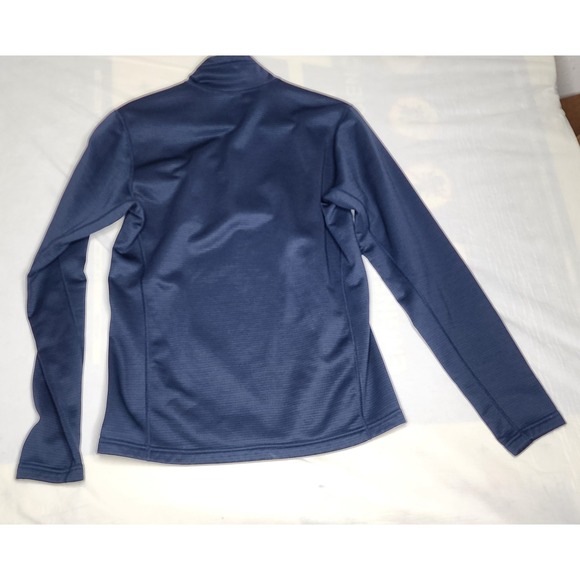 REI Co-op Mens Medium Midweight Base Layer Top Quarter Zip Blue Pullover - Picture 2 of 3